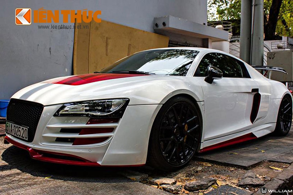 Cham mat sieu xe Audi R8 khung nhat Viet Nam-Hinh-3